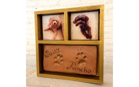 Pet Paw Keepsake Shadow Box